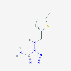 N1-[(5-METHYLTHIOPHEN-2-YL)METHYL]-1H-1,2,3,4-TETRAZOLE-1,5-DIAMINE