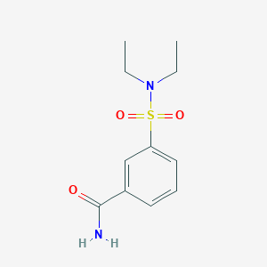 3-[(diethylamino)sulfonyl]benzamide