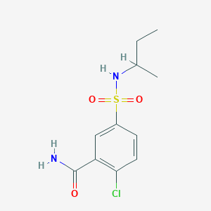 5-[(sec-butylamino)sulfonyl]-2-chlorobenzamide