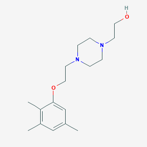 2-{4-[2-(2,3,5-trimethylphenoxy)ethyl]-1-piperazinyl}ethanol