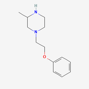 3-methyl-1-(2-phenoxyethyl)piperazine