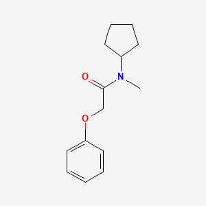 N-cyclopentyl-N-methyl-2-phenoxyacetamide