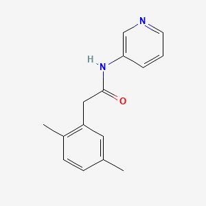 2-(2,5-dimethylphenyl)-N-3-pyridinylacetamide