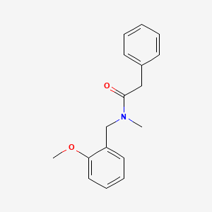 N-(2-methoxybenzyl)-N-methyl-2-phenylacetamide