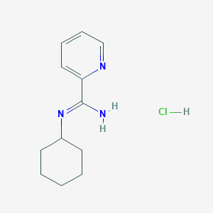 N-cyclohexyl-2-pyridinecarboximidamide hydrochloride