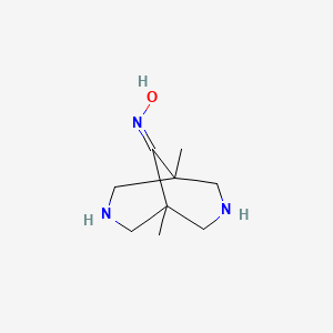 1,5-dimethyl-3,7-diazabicyclo[3.3.1]nonan-9-one oxime