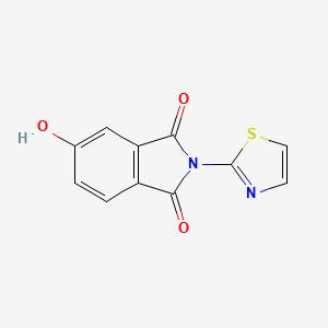 5-hydroxy-2-(1,3-thiazol-2-yl)-1H-isoindole-1,3(2H)-dione