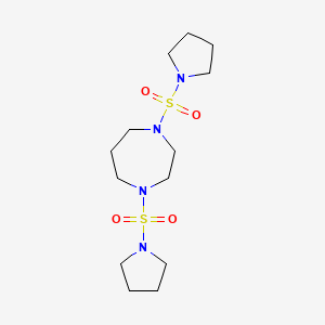 1,4-bis(1-pyrrolidinylsulfonyl)-1,4-diazepane