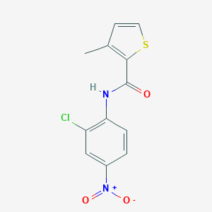 N-(2-chloro-4-nitrophenyl)-3-methylthiophene-2-carboxamide