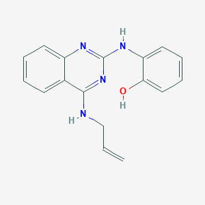 2-{[4-(allylamino)-2-quinazolinyl]amino}phenol