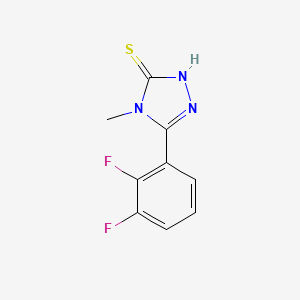 5-(2,3-difluorophenyl)-4-methyl-4H-1,2,4-triazole-3-thiol