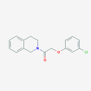 2-[(3-chlorophenoxy)acetyl]-1,2,3,4-tetrahydroisoquinoline