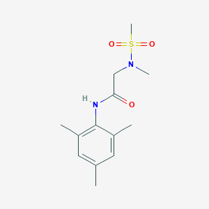 N~1~-mesityl-N~2~-methyl-N~2~-(methylsulfonyl)glycinamide