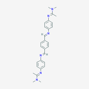molecular formula C28H32N6 B044561 三苯咪啶 CAS No. 115103-15-6