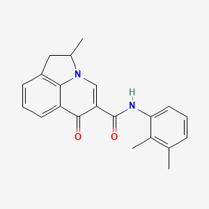 N-(2,3-dimethylphenyl)-2-methyl-6-oxo-1,2-dihydro-6H-pyrrolo[3,2,1-ij]quinoline-5-carboxamide