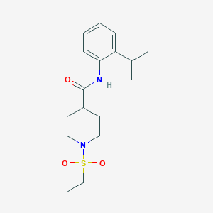 1-(ETHANESULFONYL)-N-[2-(PROPAN-2-YL)PHENYL]PIPERIDINE-4-CARBOXAMIDE