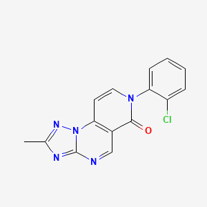 7-(2-chlorophenyl)-2-methylpyrido[3,4-e][1,2,4]triazolo[1,5-a]pyrimidin-6(7H)-one