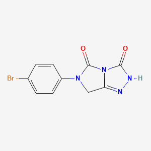 6-(4-bromophenyl)-6,7-dihydro-3H-imidazo[5,1-c][1,2,4]triazole-3,5(2H)-dione