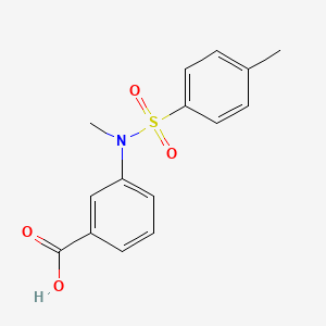 3-{methyl[(4-methylphenyl)sulfonyl]amino}benzoic acid