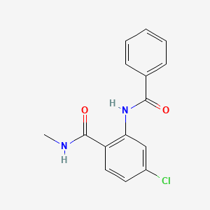 2-(benzoylamino)-4-chloro-N-methylbenzamide