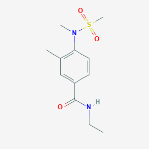 N-ethyl-3-methyl-4-[methyl(methylsulfonyl)amino]benzamide