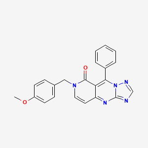 7-(4-methoxybenzyl)-9-phenylpyrido[4,3-d][1,2,4]triazolo[1,5-a]pyrimidin-8(7H)-one