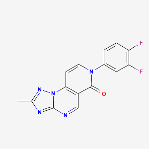 7-(3,4-difluorophenyl)-2-methylpyrido[3,4-e][1,2,4]triazolo[1,5-a]pyrimidin-6(7H)-one