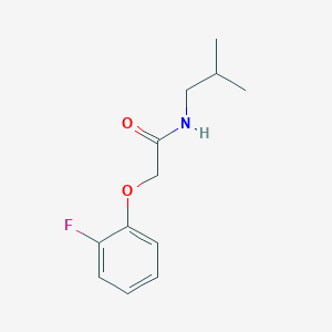 2-(2-fluorophenoxy)-N-isobutylacetamide