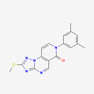 7-(3,5-dimethylphenyl)-2-(methylthio)pyrido[3,4-e][1,2,4]triazolo[1,5-a]pyrimidin-6(7H)-one