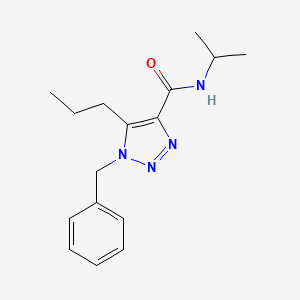 1-benzyl-N-isopropyl-5-propyl-1H-1,2,3-triazole-4-carboxamide