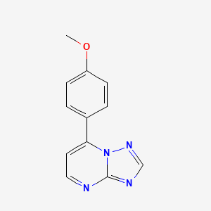 7-(4-methoxyphenyl)[1,2,4]triazolo[1,5-a]pyrimidine