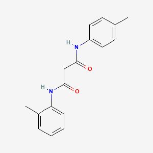 molecular formula C17H18N2O2 B4459398 N-(2-methylphenyl)-N'-(4-methylphenyl)malonamide 