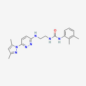 N-(2,3-dimethylphenyl)-N'-(2-{[6-(3,5-dimethyl-1H-pyrazol-1-yl)-3-pyridazinyl]amino}ethyl)urea