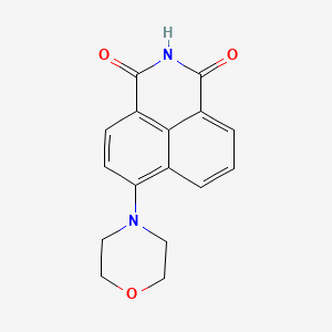 molecular formula C16H14N2O3 B4459981 6-(4-morpholinyl)-1H-benzo[de]isoquinoline-1,3(2H)-dione 