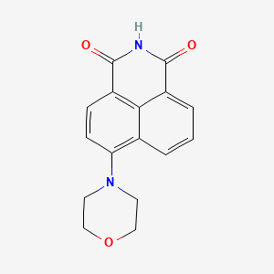 molecular formula C16H14N2O3 B4459981 6-(4-吗啉基)-1H-苯并[de]异喹啉-1,3(2H)-二酮 