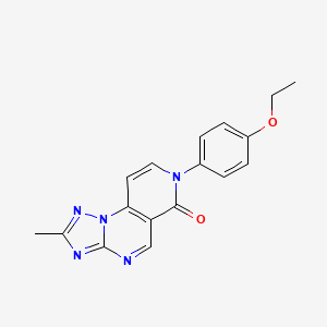 7-(4-ethoxyphenyl)-2-methylpyrido[3,4-e][1,2,4]triazolo[1,5-a]pyrimidin-6(7H)-one