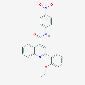 2-(2-ethoxyphenyl)-N-(4-nitrophenyl)quinoline-4-carboxamide