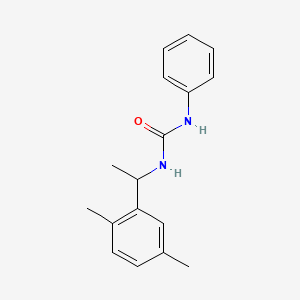 N-[1-(2,5-dimethylphenyl)ethyl]-N'-phenylurea