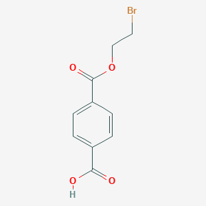 molecular formula C10H9BrO4 B044605 对苯二甲酸单(2-溴乙基)酯 CAS No. 173550-97-5