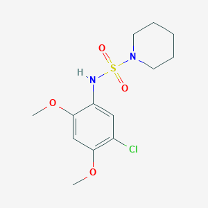 N-(5-chloro-2,4-dimethoxyphenyl)-1-piperidinesulfonamide