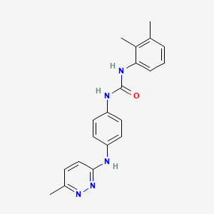 N-(2,3-dimethylphenyl)-N'-{4-[(6-methyl-3-pyridazinyl)amino]phenyl}urea