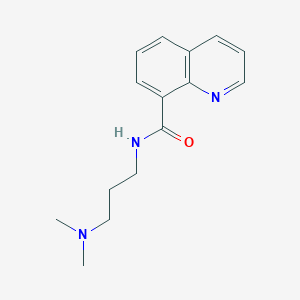 N-[3-(dimethylamino)propyl]-8-quinolinecarboxamide