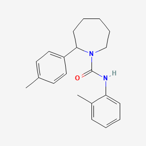 N-(2-methylphenyl)-2-(4-methylphenyl)-1-azepanecarboxamide