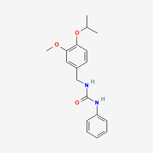 N-(4-isopropoxy-3-methoxybenzyl)-N'-phenylurea