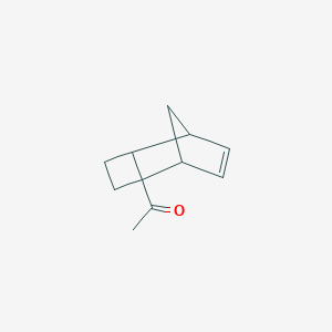 B044636 1-(2-Tricyclo[4.2.1.02,5]non-7-enyl)ethanone CAS No. 122598-73-6
