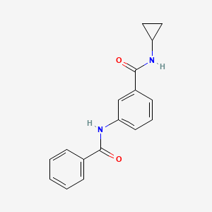 3-(benzoylamino)-N-cyclopropylbenzamide