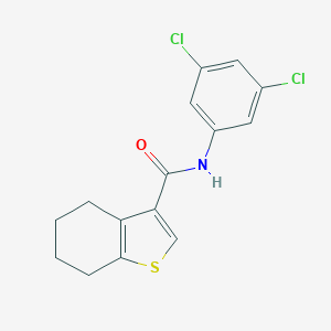 N-(3,5-dichlorophenyl)-4,5,6,7-tetrahydro-1-benzothiophene-3-carboxamide