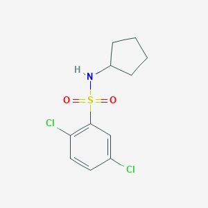 2,5-dichloro-N-cyclopentylbenzenesulfonamide