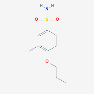 3-methyl-4-propoxybenzenesulfonamide