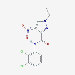 N-(2,3-dichlorophenyl)-1-ethyl-4-nitro-1H-pyrazole-3-carboxamide